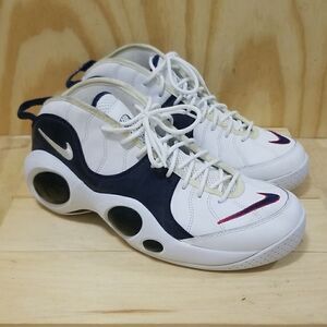 Nike Air Zoom Flight 95 Premium USA Olympics White Blue Red (317810-141) size 11